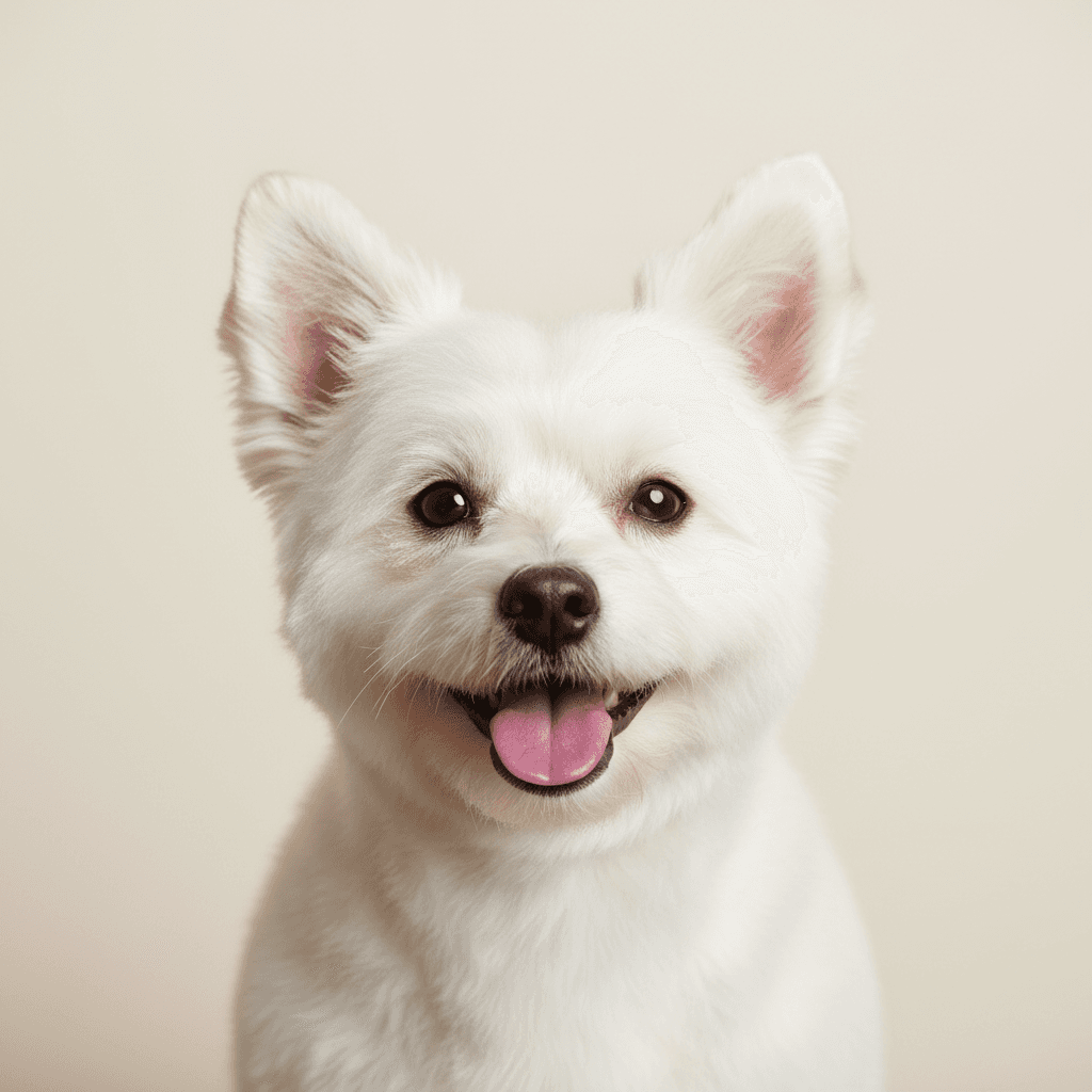 Happy dogs being groomed and cared for at a pet store